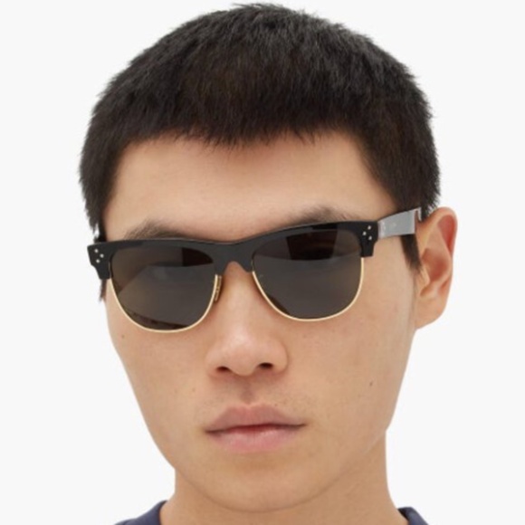 CELINE 54MM Clubmaster Sunglasses black main image 8